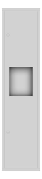 Front Image of CombinationUnit SurfaceMounted Metlam PaperDispenser WasteBin 11.5L