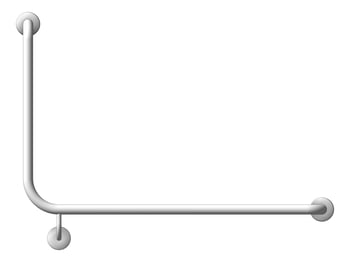 Front Image of GrabRail Metlam 90Deg SideWall Right