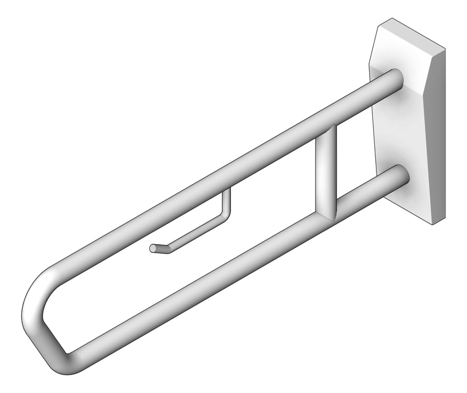 Image of GrabRail Metlam PullDown ToiletRollHolder