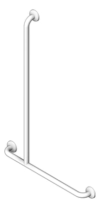 3D Shaded Image of GrabRail Metlam Shower Offset Left