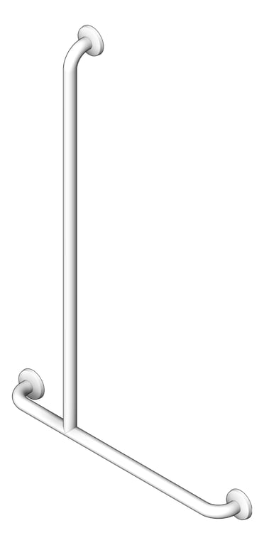 Image of GrabRail Metlam Shower Offset Left