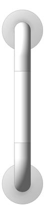 Front Image of GrabRail Metlam Straight Vertical Peened