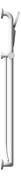 Left Image of ShowerRail Tshape Metlam Offset Flush Left ShowerKit