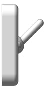 Left Image of CoatHook Collapsible Metlam Square