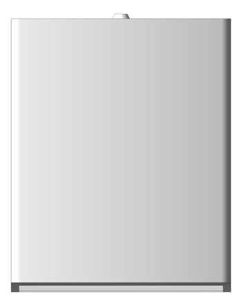 Front Image of PaperDispenser Metlam Vertical Rounded