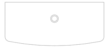 Plan Image of PaperDispenser Metlam Vertical Rounded