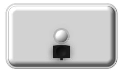 Front Image of SoapDispenser Metlam Rectangular Horizontal ButtonPump