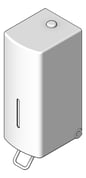 3D Shaded Image of SoapDispenser Metlam Rectangular Vertical