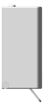 Left Image of SoapDispenser Metlam Rectangular Vertical