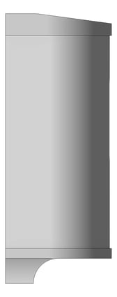 Left Image of SoapDispenser Metlam Rounded Vertical Auto Foam