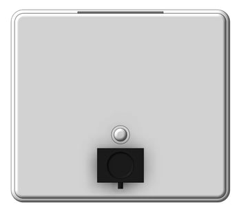 Front Image of SoapDispenser Metlam Square ButtonPump