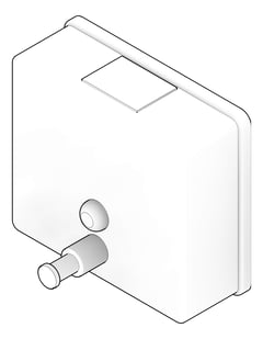 3D Documentation Image of SoapDispenser Metlam Square Pump