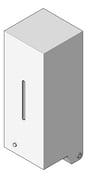 3D Shaded Image of SoapDispenser Metlam Square Vertical Auto