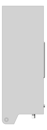 Left Image of SoapDispenser Metlam Square Vertical Auto