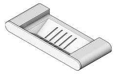 3D Shaded Image of SoapDish Metlam Serenity