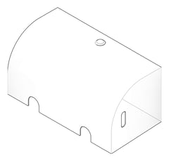 3D Documentation Image of ToiletRollDispenser Metlam Double Cabinet Arc