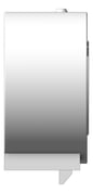 Left Image of ToiletRollDispenser Metlam Double Cabinet Rounded Jumbo Metal