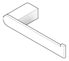 3D Documentation Image of ToiletRollHolder Metlam Serenity