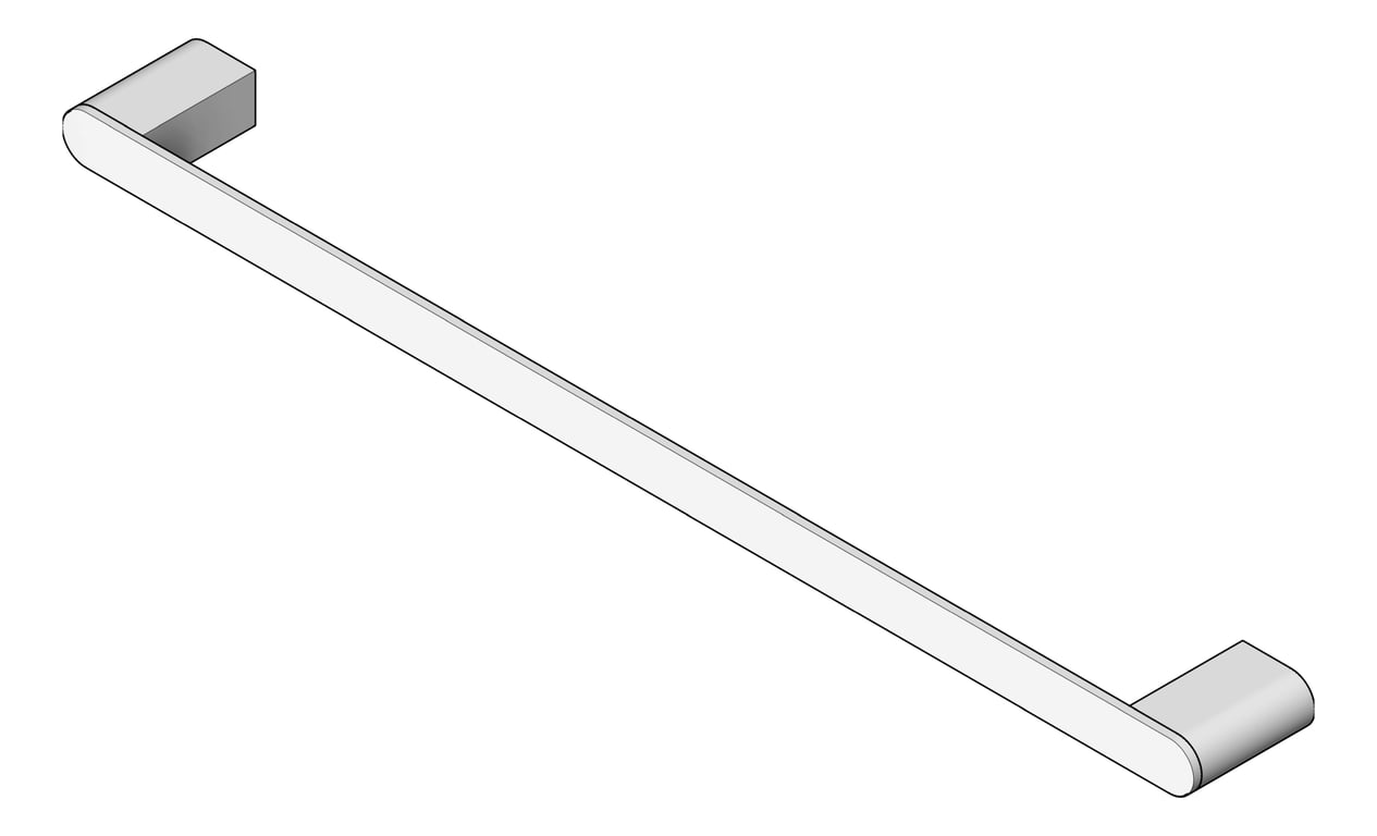 Navigate to TowelRail Metlam Serenity 600mm Single