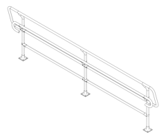 3D Documentation Image of Barrier Bicycle Moddex Bikesafe