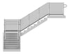 Front Image of Balustrade Commercial Moddex Conectabal PerforatedPanel