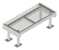 3D Presentation Image of Module Platform Moddex Ezibilt Grating