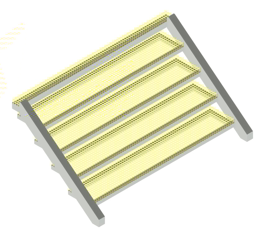Module Stair Moddex Ezibilt FRP