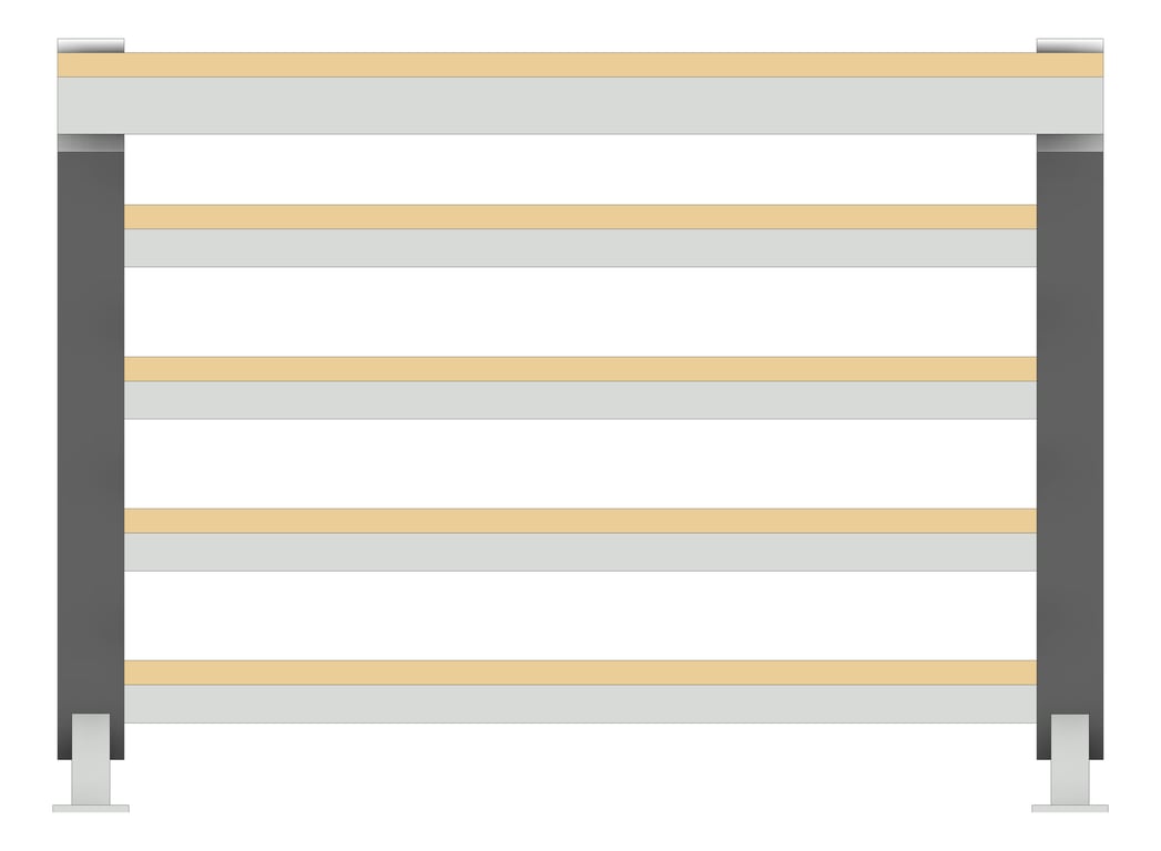 Left Image of Module Stair Moddex Ezibilt