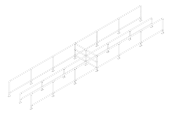 3D Documentation Image of TrolleyBay Moddex Ezibilt DoubleBay BackToBack
