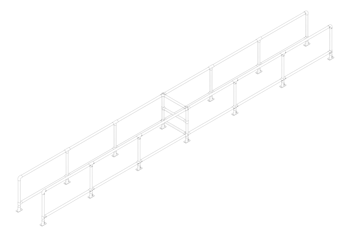 3D Documentation Image of TrolleyBay Moddex Ezibilt SingleBay BackToBack