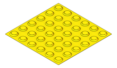 3D Shaded Image of TactileIndicator Moddex Intac Hazard