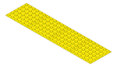3D Shaded Image of TactileIndicator Moddex Intac Hazard Multiples