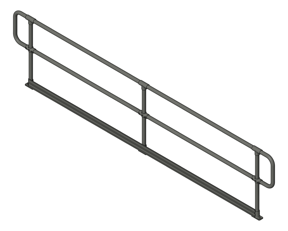 Navigate to Handrail Industrial Moddex Tuffrail