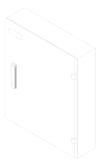 3D Documentation Image of Panelboard NHP MOD6PlusOne IP40