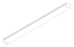 3D Documentation Image of Lighting Batten NHP Stanilite Emergency SinglePoint IP44 Maintained Pro 1200mm