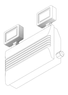 3D Documentation Image of Lighting Floodlight NHP Stanilite Emergency LEDWaterproof IP65 NexusPro