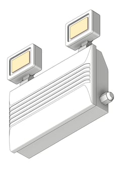 3D Shaded Image of Lighting Floodlight NHP Stanilite Emergency LEDWaterproof IP65 NexusPro