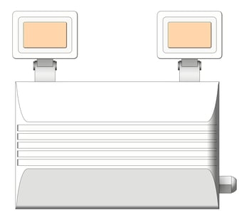 Front Image of Lighting Floodlight NHP Stanilite Emergency LEDWaterproof IP65 NexusPro