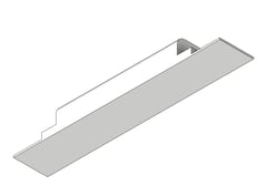 3D Shaded Image of Lighting PowerPack NHP Stanilite Emergency ExitLED NexusPro