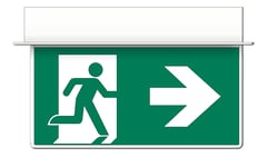 Front Image of Lighting Recessed NHP Stanilite Emergency ExitLEDEdgelit NexusPro