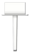 Left Image of Lighting Recessed NHP Stanilite Emergency ExitLEDEdgelit NexusPro
