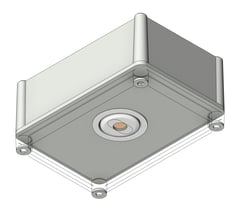 3D Shaded Image of Lighting SurfaceMount NHP Stanilite Emergency Spitfire Waterproof NexusPro
