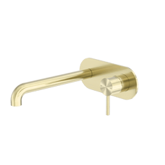 NR162210A230BG_image_1.png Image of MixerSet Wall Nero Zen Basin Bath BackPlate