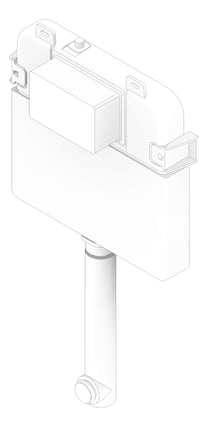 3D Documentation Image of Cistern InWall Nero RandT