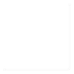 Plan Image of CurtainRail 90Deg Nero MeccaCare 1200mm