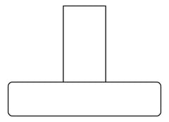 Plan Image of Knob Cabinet Nero Mecca
