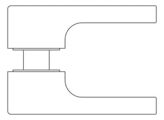 Plan Image of Knob Shower Nero Square