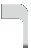 Left Image of PullHandle SurfaceMount Nero Bianca Appliance