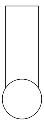Plan Image of PullHandle SurfaceMount Nero Mecca