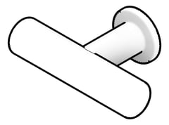 3D Documentation Image of PullHandle SurfaceMount Nero Mecca T